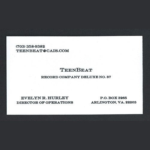 Teenbeat Business Cards
