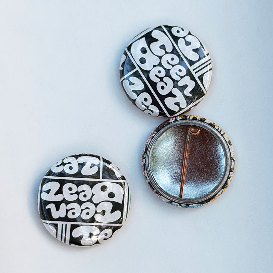 Teenbeat Badge with Teenbeat Logo
