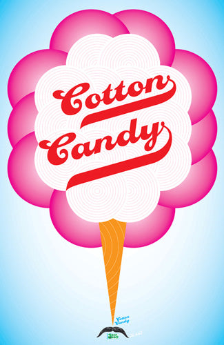 Cotton Candy Poster