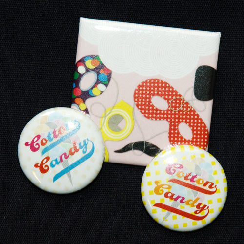 Cotton Candy Badges