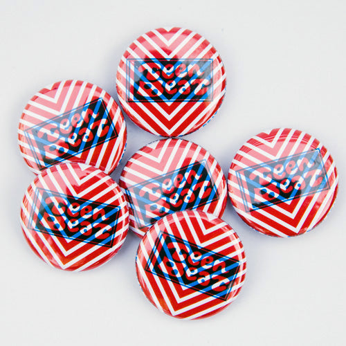Teenbeat 26th Anniversary Badges